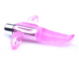 Clear Pink Vibrating Tongue