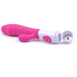Silicone Penis G-Spot Vibrator ( Dual Motors )